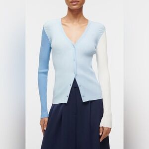 STAUD New With Tags Rib Cardigan